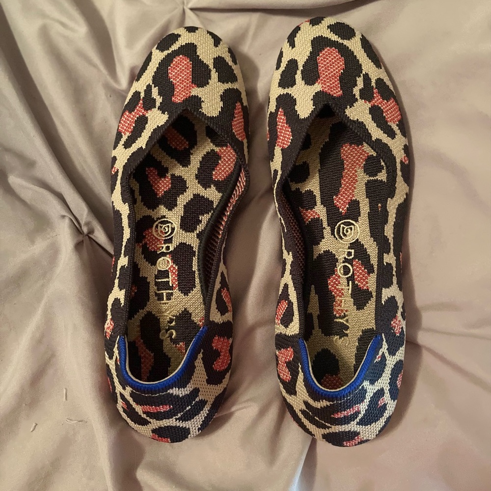 Leopard print Rothy’s